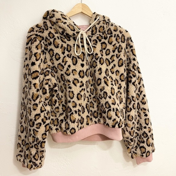 LPA Suzetta Jacket Leopard Hoodie - Picture 2 of 6
